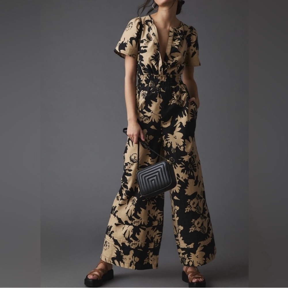 Anthropologie The Somerset Jumpsuit XL NWT